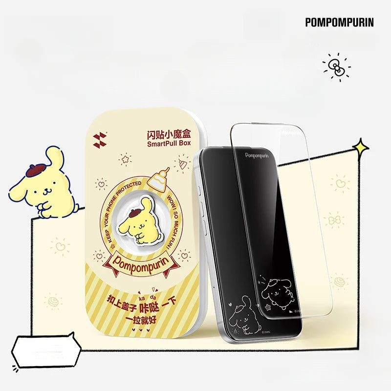 Film Protection Écran Pom Pom Purin - Verre Trempé iPhone