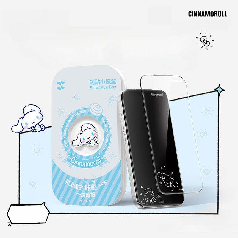 Film Protection Écran Cinnamoroll - Verre Trempé iPhone