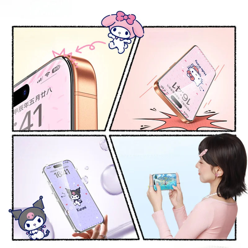 Film Protection Écran Kuromi - Verre Trempé iPhone