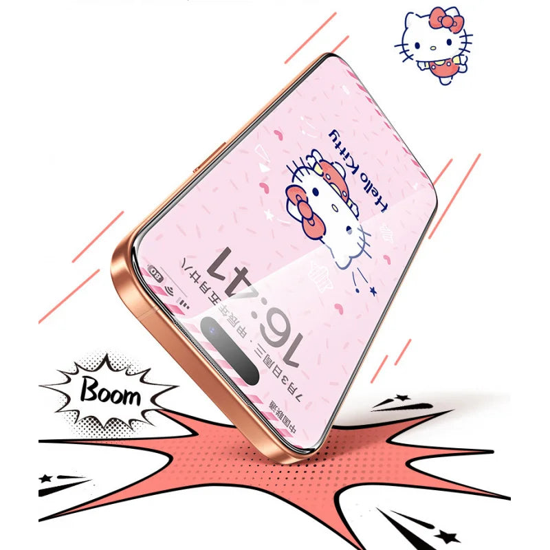 Film Protection Écran Cinnamoroll - Verre Trempé iPhone