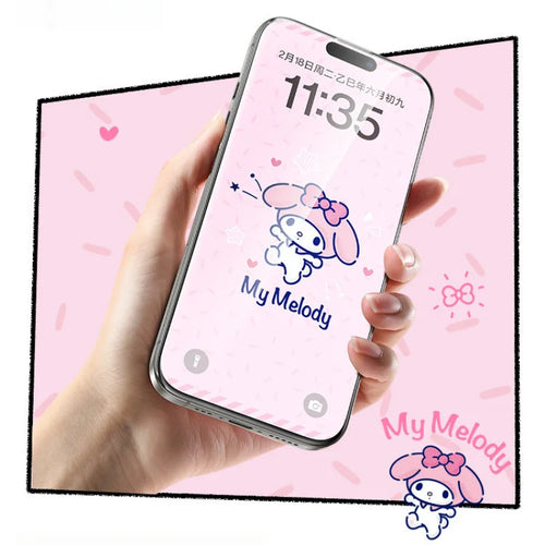 Film Protection Écran Hello Kitty - Verre Trempé iPhone